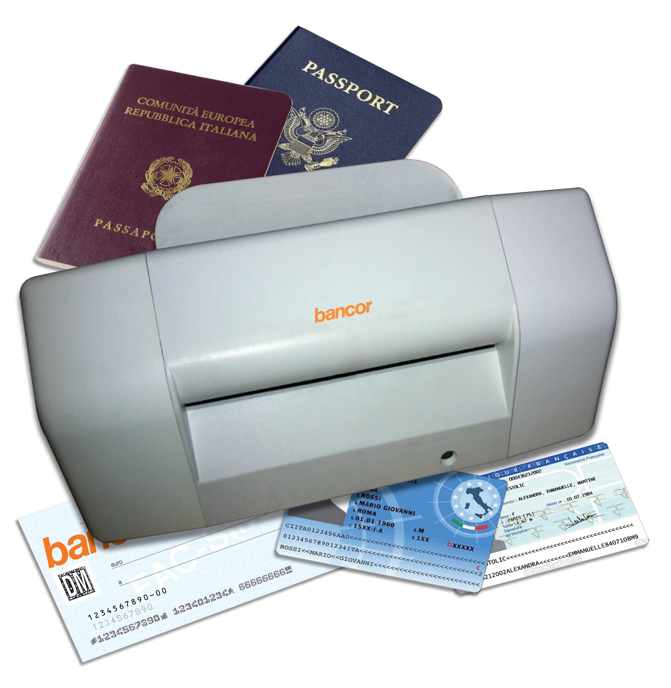 bPASS 60 - scanner per gestione documenti fino al formato A6 - bancor